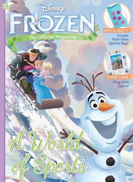 Disney Frozen The Official Magazine – Issue 62 – November 2023 Cover