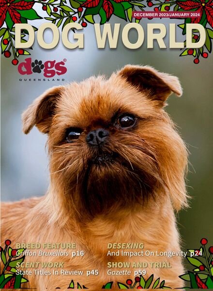Dog World Magazine – December 2023-January 2024 Cover