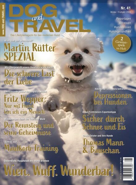 DOGandTRAVEL – Winter 2024 Cover