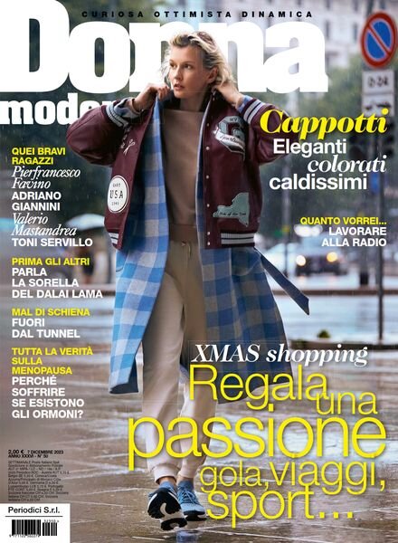 Donna Moderna – 7 Dicembre 2023 Cover