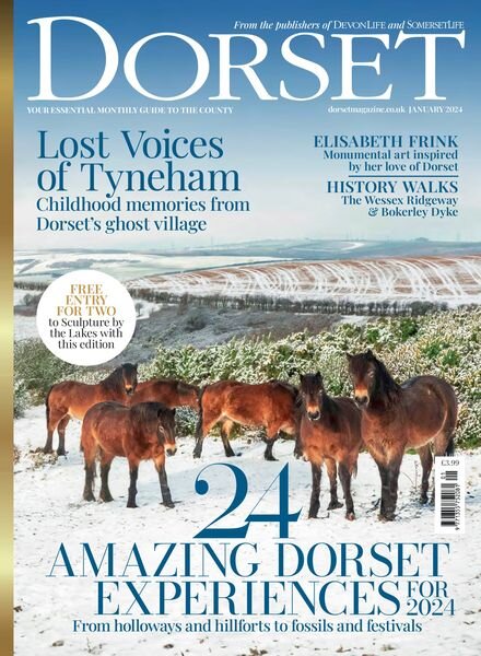 Dorset Magazine – January 2024 Cover