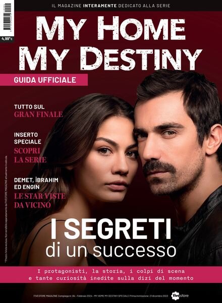 Dreamers – My Home My Destiny 1 – 21 Dicembre 2023 Cover