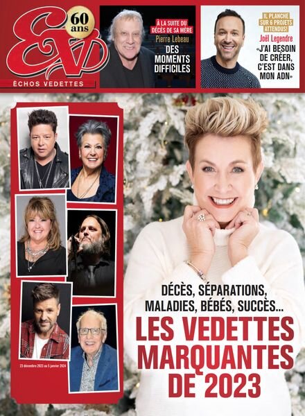 echos Vedettes – 23 Decembre 2023 Cover