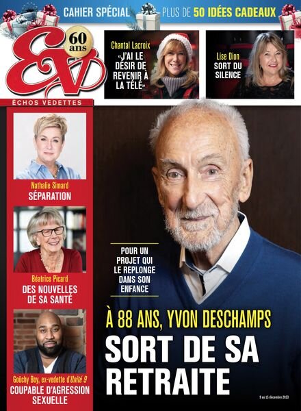 echos Vedettes – 9 Decembre 2023 Cover