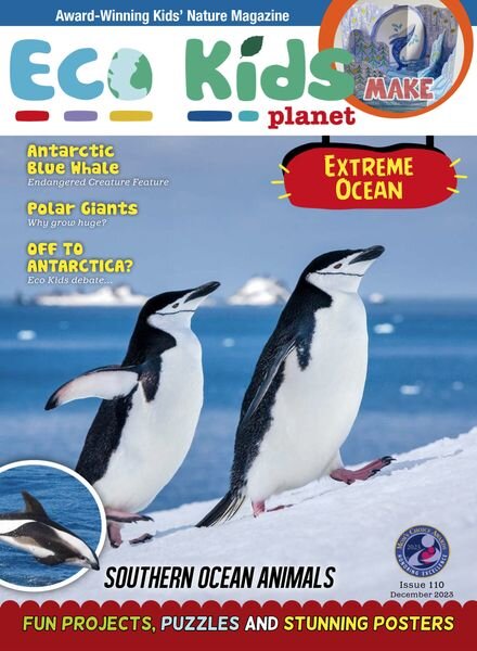 Eco Kids Planet Magazine – Issue 110 – December 2023 Cover