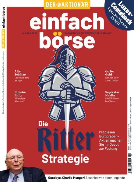 Einfach Borse – Januar 2024 Cover
