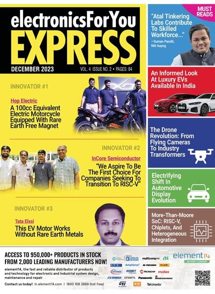 Electronics For You Express – December 2023 Cover
