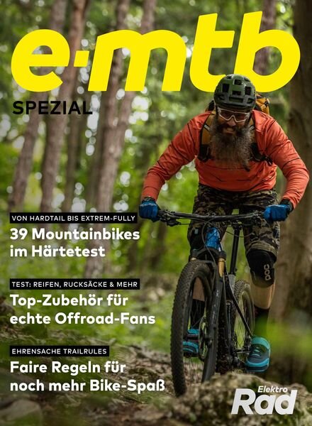 ElektroRad – E-MTB Spezial – Dezember 2023 Cover