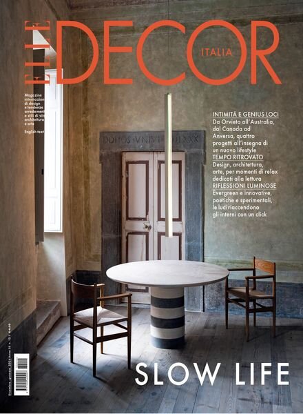 Elle Decor Italia – Dicembre 2023 – Gennaio 2024 Cover