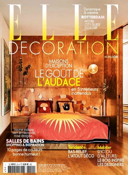 Elle Decoration – Hors-Serie – Janvier 2024 Cover