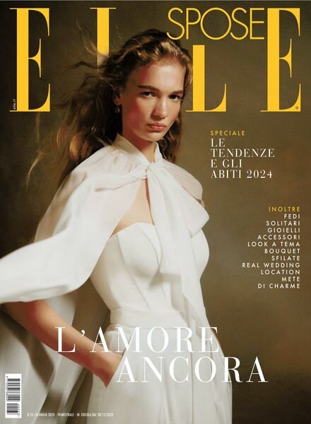 Elle Spose Italia – Dicembre 2023 Cover