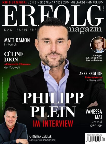 Erfolg Magazin – Januar 2024 Cover