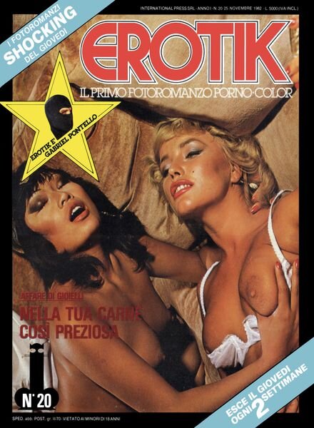 Erotik – ANNO 1 N 20 – 25 Novembre 1982 Cover
