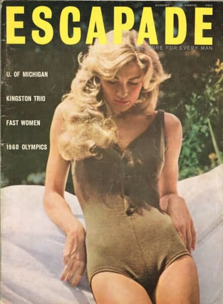 Escapade – August 1960 Cover