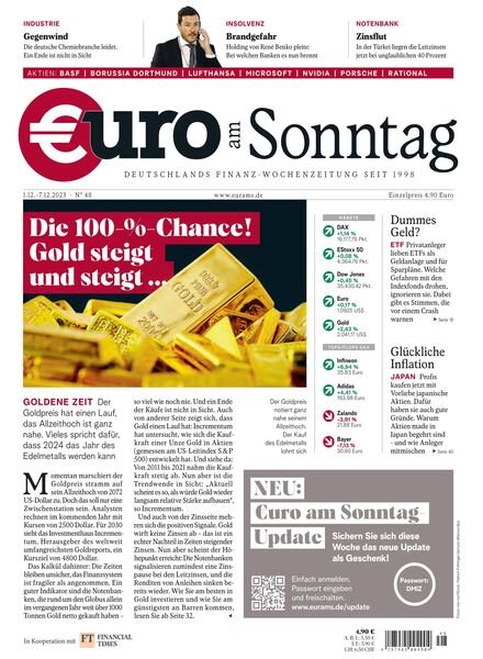 Euro am Sonntag – 1 Dezember 2023 Cover