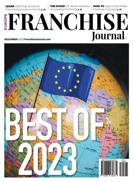 Europe Franchise Journal – December 2023 Cover