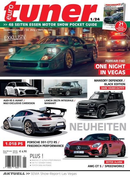 Eurotuner – Januar 2024 Cover