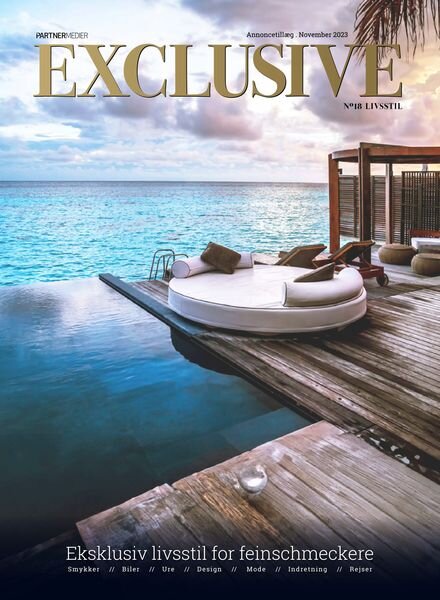 Exclusive Magazine – November 2023 Cover