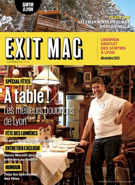 Exit Mag – Decembre 2023 Cover