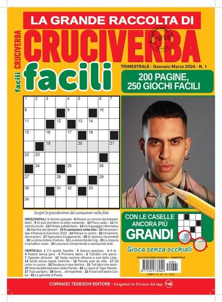 Facili Cruciverba – 22 Dicembre 2023 Cover