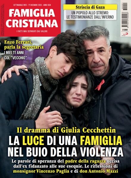 Famiglia Cristiana – 17 Dicembre 2023 Cover