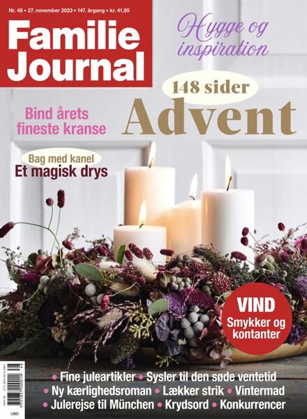 Familie Journal – Uge 48 – 27 November 2023 Cover