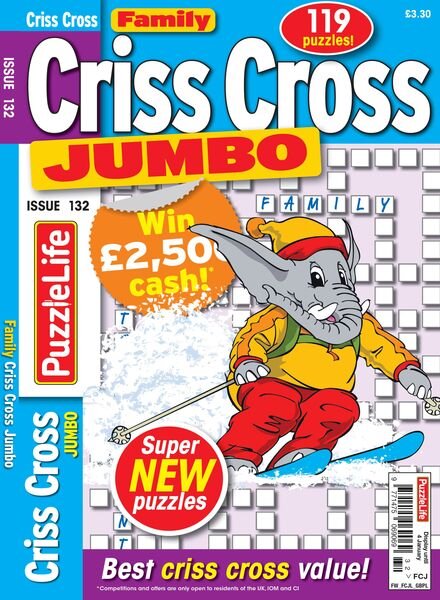 Family Criss Cross Jumbo – December 2023 Cover