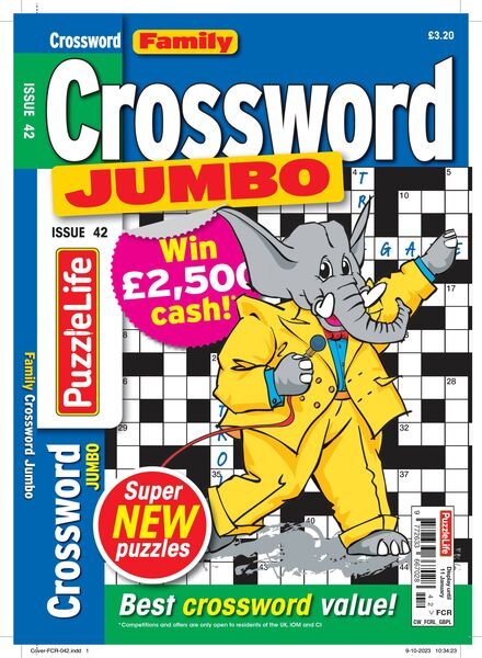Family Crossword Jumbo – December 2023 Cover