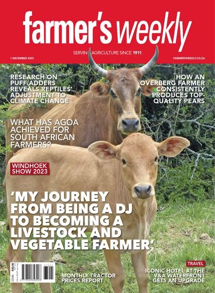 Farmer’s Weekly – 1 December 2023 Cover
