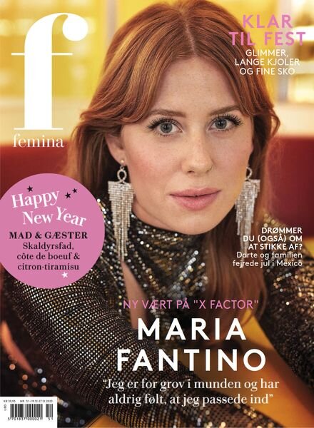 Femina Denmark – Uge 51 – 19 December 2023 Cover