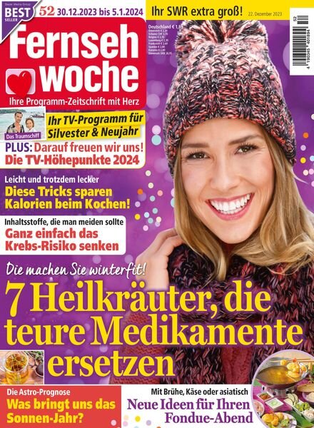 Fernsehwoche – 22 Dezember 2023 Cover