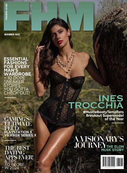 FHM France – Decembre 2023 Cover