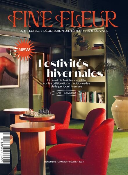 Fine Fleur – Decembre 2023 – Janvier-Fevrier 2024 Cover
