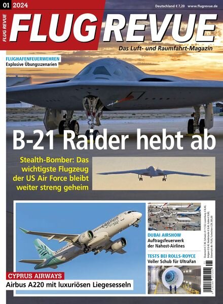 Flug Revue – Januar 2024 Cover