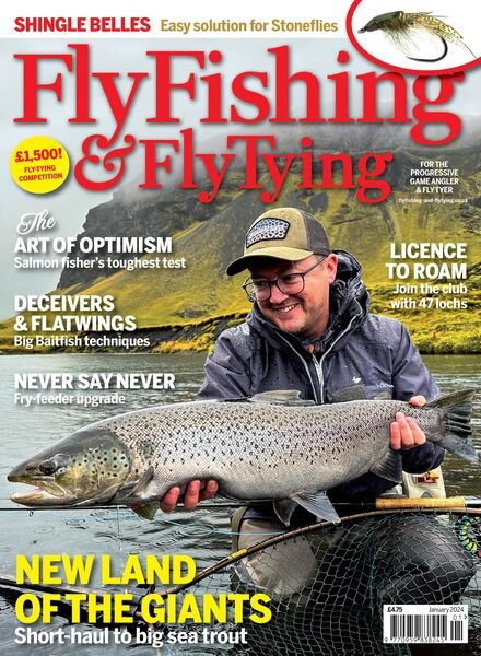 Fly Fishing & Fly Tying – January 2024 Cover