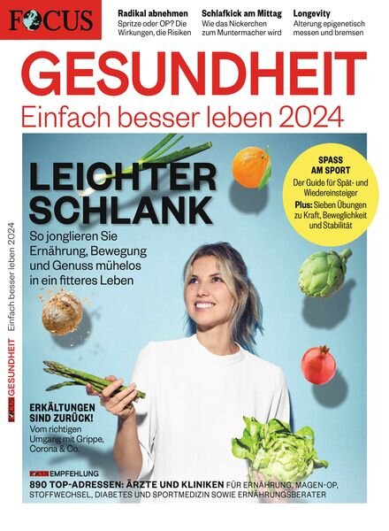 Focus Gesundheit – Januar 2024 Cover