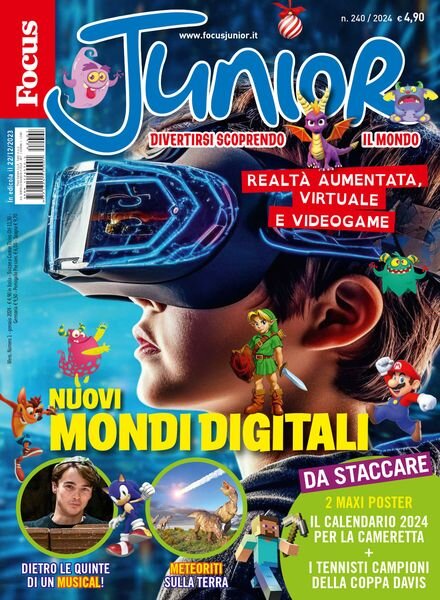 Focus Junior – Gennaio 2024 Cover