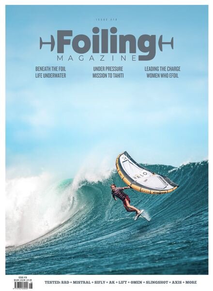 Foiling Magazine – Issue 18 – 24 November 2023 Cover