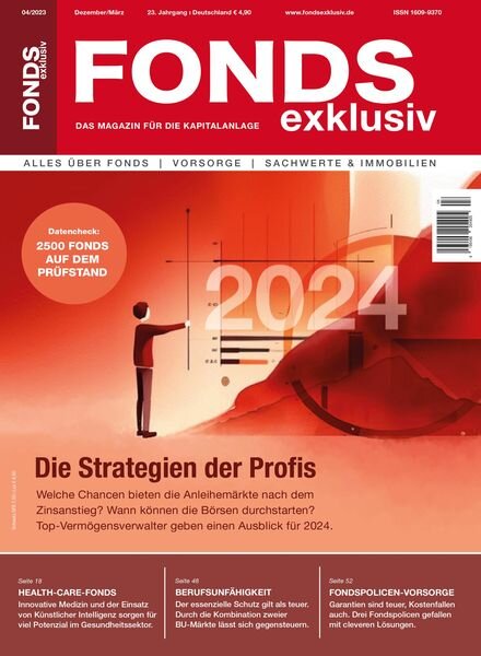 Fonds Exklusiv Germany – Dezember 2023 Cover