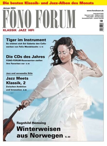 Fono Forum – Januar 2024 Cover