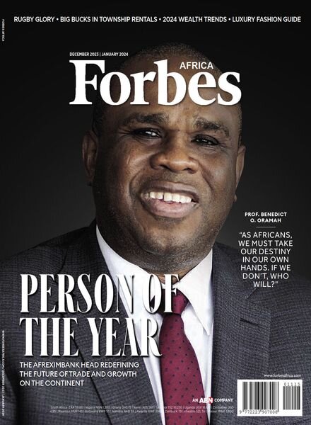 Forbes Africa – December 2023 – January 2024 Cover