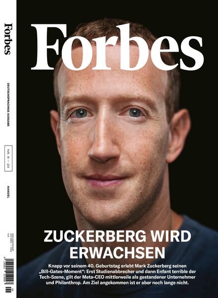Forbes Austria – 7 Dezember 2023 Cover