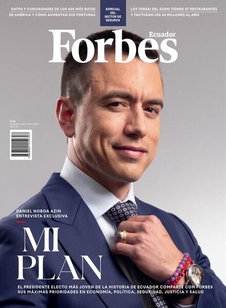 Forbes Ecuador – Diciembre 2023 – Enero 2024 Cover