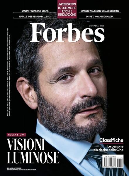 Forbes Italia – Dicembre 2023 Cover