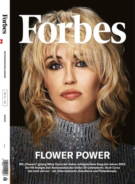 Forbes Schweiz – Nr 8 Oktober 2023 Cover