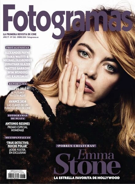 Fotogramas – Enero 2024 Cover