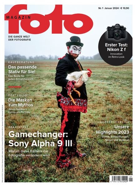 fotoMAGAZIN – Januar 2024 Cover