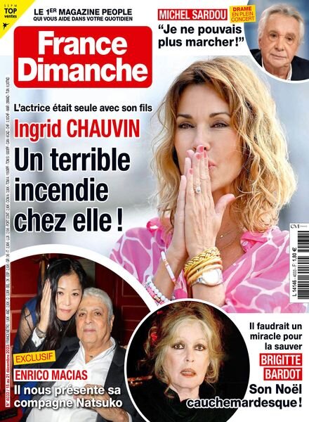 France Dimanche – 15 Decembre 2023 Cover
