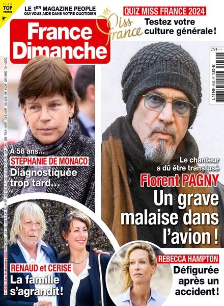 France Dimanche – 8 Decembre 2023 Cover