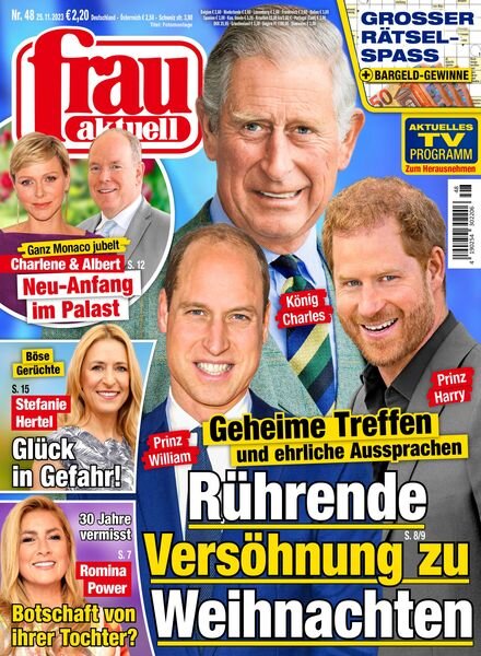 Frau Aktuell – 25 November 2023 Cover